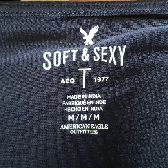 AEO Embroidered Wrap Top - Picture 9 of 9